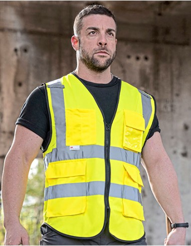 K-KXPMF-Premium Multifunctional Executive Safety Vest Munich